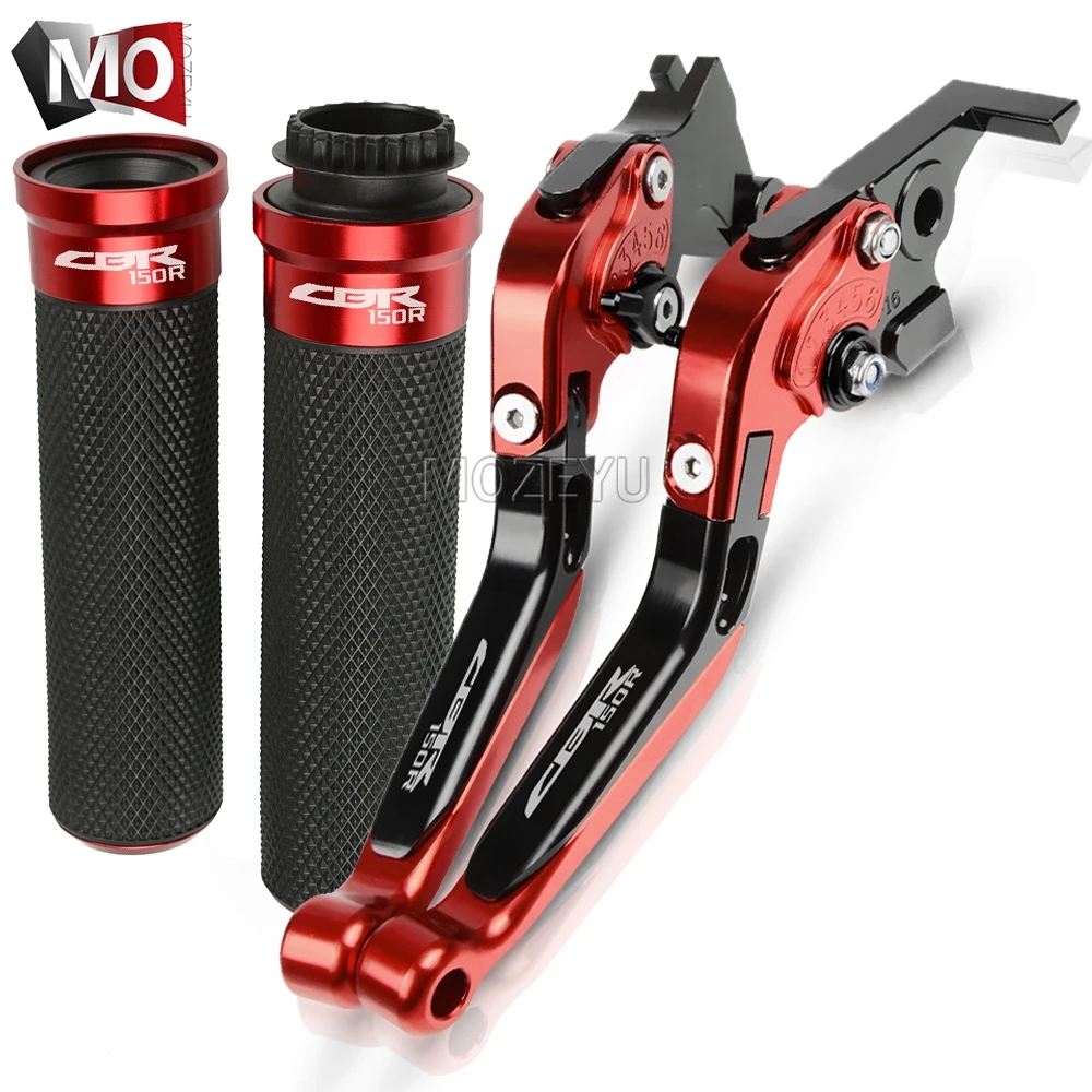 Для Honda CBR150R CBR 150R CBR 150 CBR150 R 2011- Аксессуары для мотоциклов ЧПУ сцепные рычаги Руль ручками - Цвет: Red