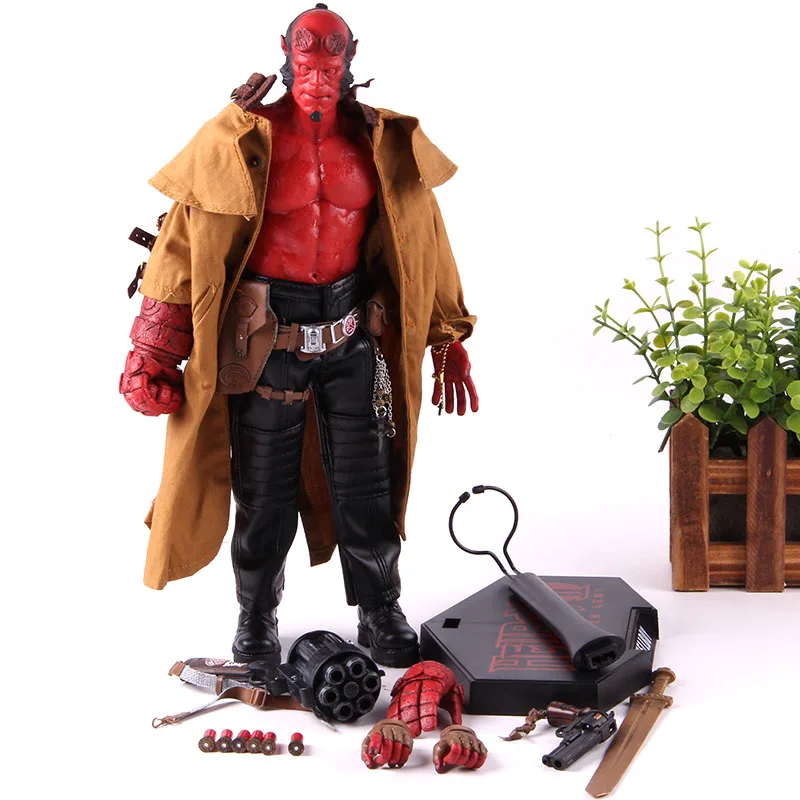Ceny Gorące zabawki Hellboy II 2 złota armia Hellboy rysunek PVC Movie figurki zabawka model do kolekcjonowania lalki dla chłopców