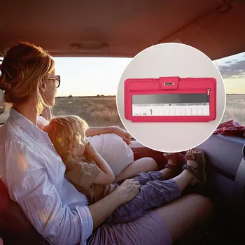 

Multi-functional non-odor PU leather environmental parking Card Clip