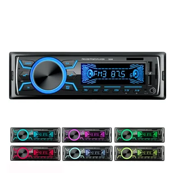

Car Radio 1 DIN Car Auto Audio Stereo bluetooth FM Aux Input Receiver USB MP3 Car Player Multimedia Player with Remote Control