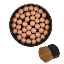 LUWHICEY 1 шт. Макияж лица матовая Румяна мяч 3 в 1 Румяна Тени для век Косметика для контурирования Пудра шарики