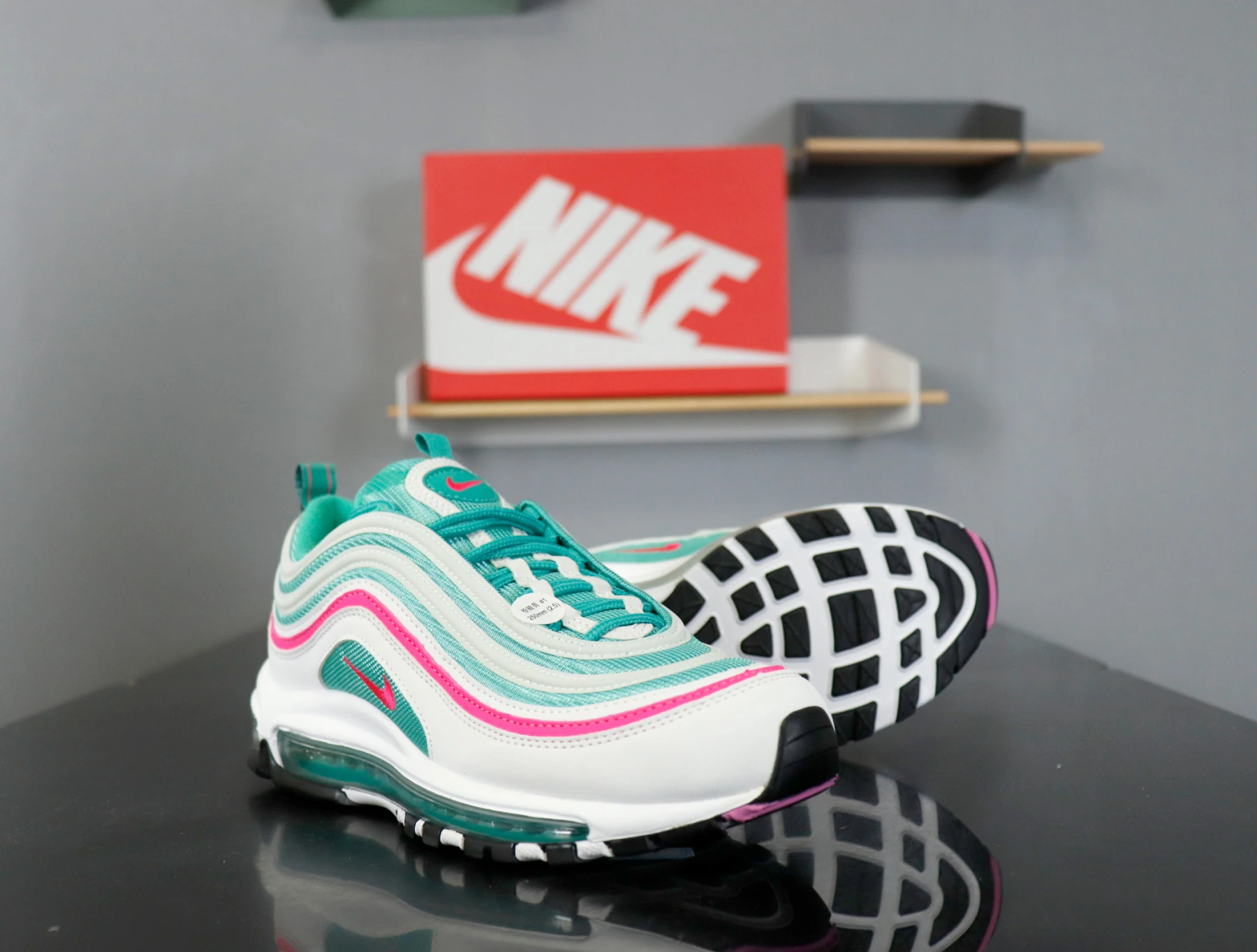 Nike zapatillas de correr Air Max 97 OG 2021 para mujer, color blanco, Jade, con amortiguación de vibración, 921522101|Zapatillas de correr| - AliExpress