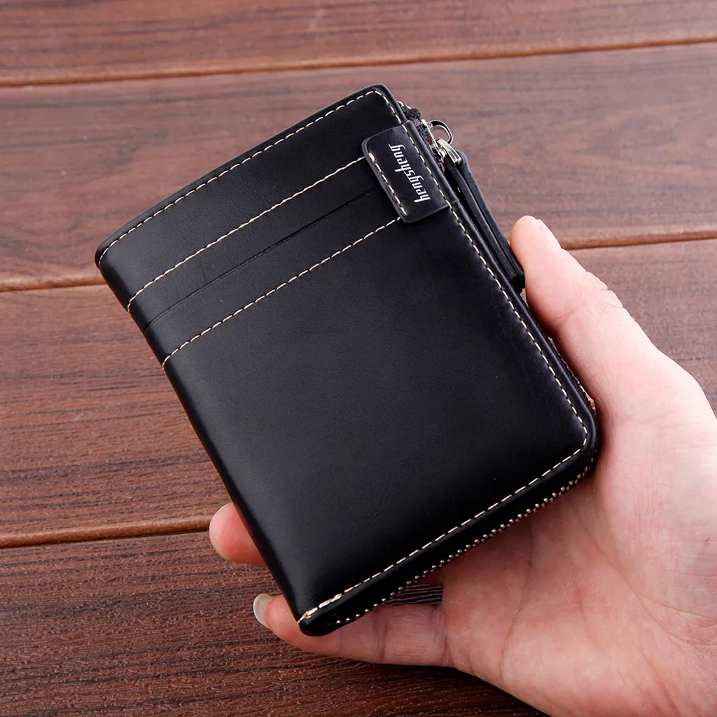 

Maison Fabre Protect Men Wallet Solid Soft PU Coin purse Card Holder Short Wallets Design Slim Wallet for Men Dropshipping #828