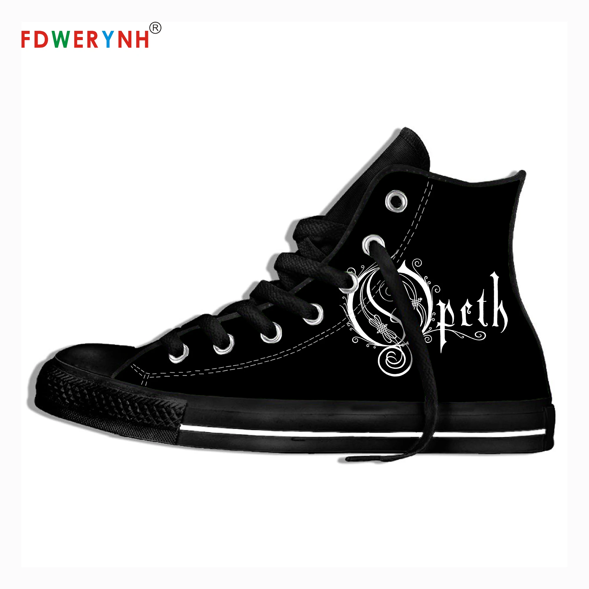 

Men's Casual Shoes Opeth Band Most Influential Metal Bands of All Time 3D Pattern Logo Men Shoes
