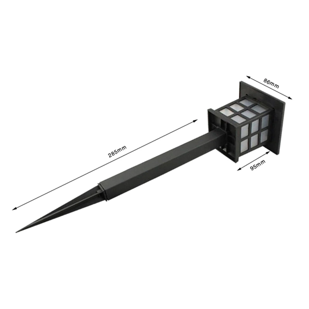 2 шт./компл. светодиоды на солнечной энергии газон свет наружная лампа для освещения местности для пути сада Патио Украшение для сада