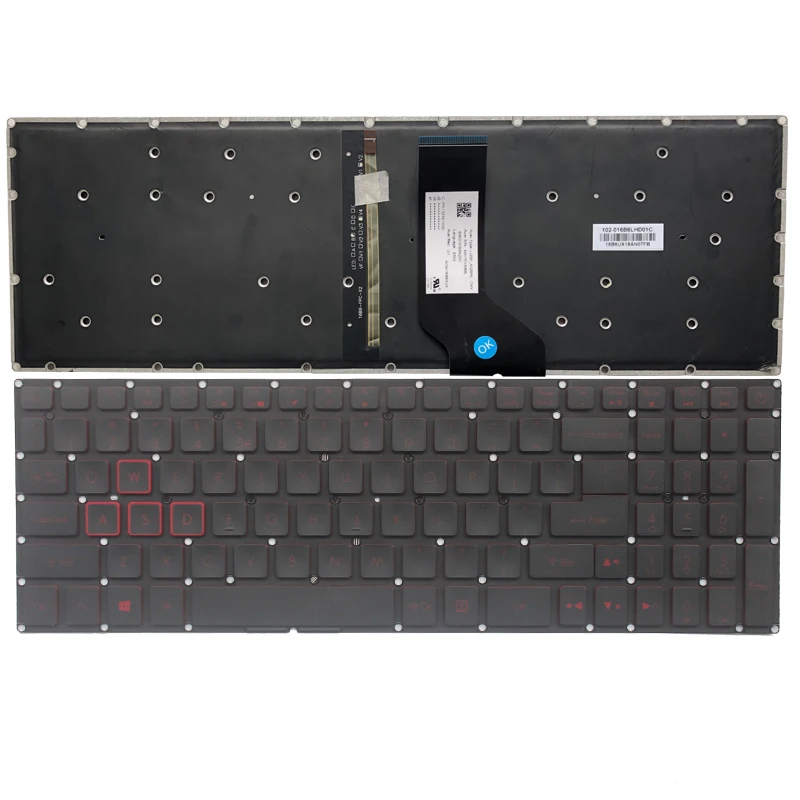 Новая клавиатура США для Acer Aspire VN7 793G VX5 591G Клавиатура ноутбука с