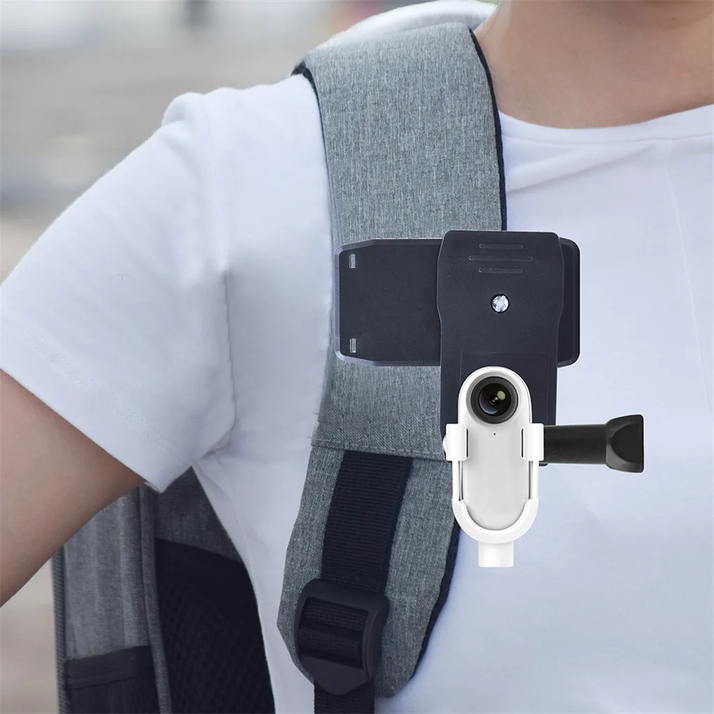 Быстросъемный рюкзак на 360 градусов с кнопкой крепления на ремне, держатель для крепления на ремне, защитный чехол, зажим для рюкзака для камеры Insta 360 GO# G2