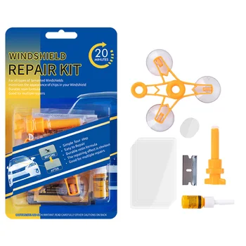 

New Car Windshield Repair Kit DIY Tools Auto Glass Repair for Vehicle Door Window