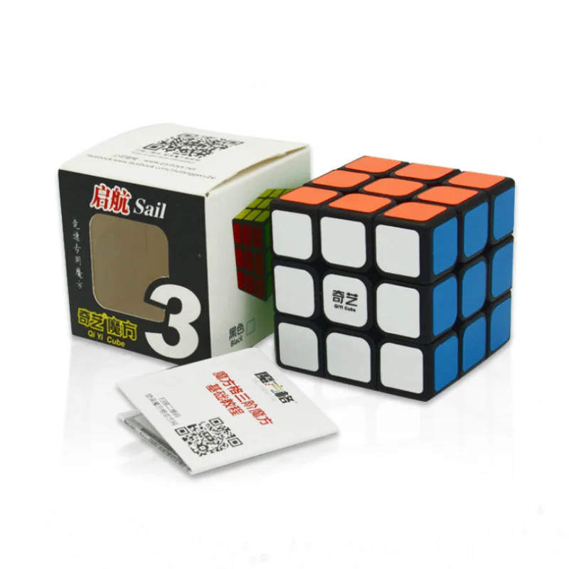 Qiyi 3x3x3 cube Professional 5.7CM Speed Cube For Puzzle Cube Neo Cubo Magico Sticker For Children Education toys