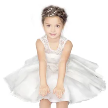 Белые и розовые платья на пуговицах для девочек, вечернее платье с бисером на Хэллоуин, детские платья с цветами для причастия, Vestidos Для Девочек