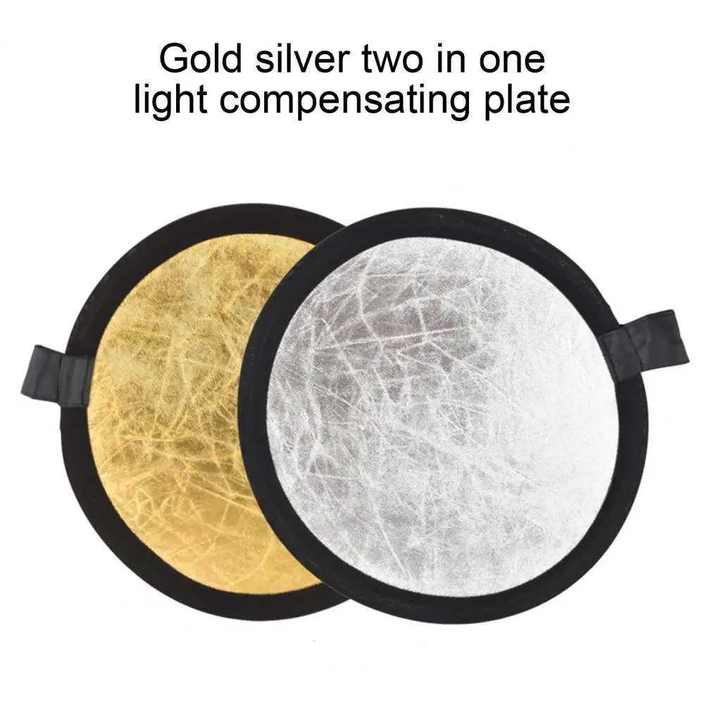 24 &60cm 반사경 5 in 1 Collapsible Light Round 사진 흰색 Silivery reflector for Studio 멀티 포토 디스크 디퓨저