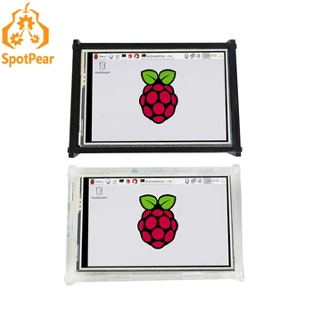 

Raspberry Pi 4 model B 4B 3.5 inch lcd touch screen display case