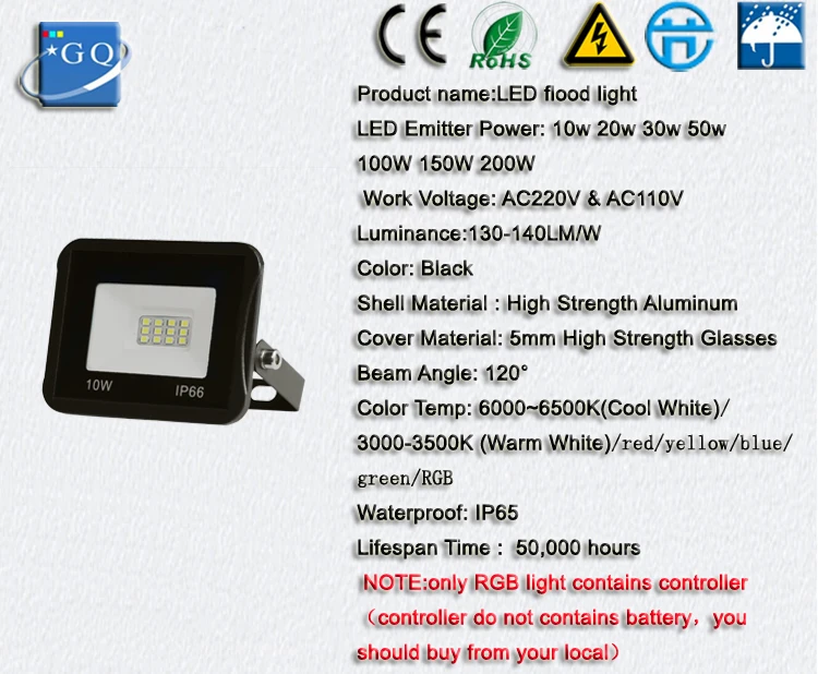 Путь lamp10W 20W 30W 50W 100W Светодиодный прожектор светильник 110 V/220 V заливающее светильник Точечный светильник IP68 Водонепроницаемый уличный садовый светильник по выгодной цене