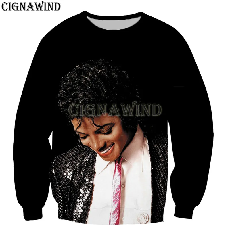 Popular singer Michael Jackson t shirt men/women 3D print t-shirts Harajuku style hoodies/ sweatshirts/vest summer tops