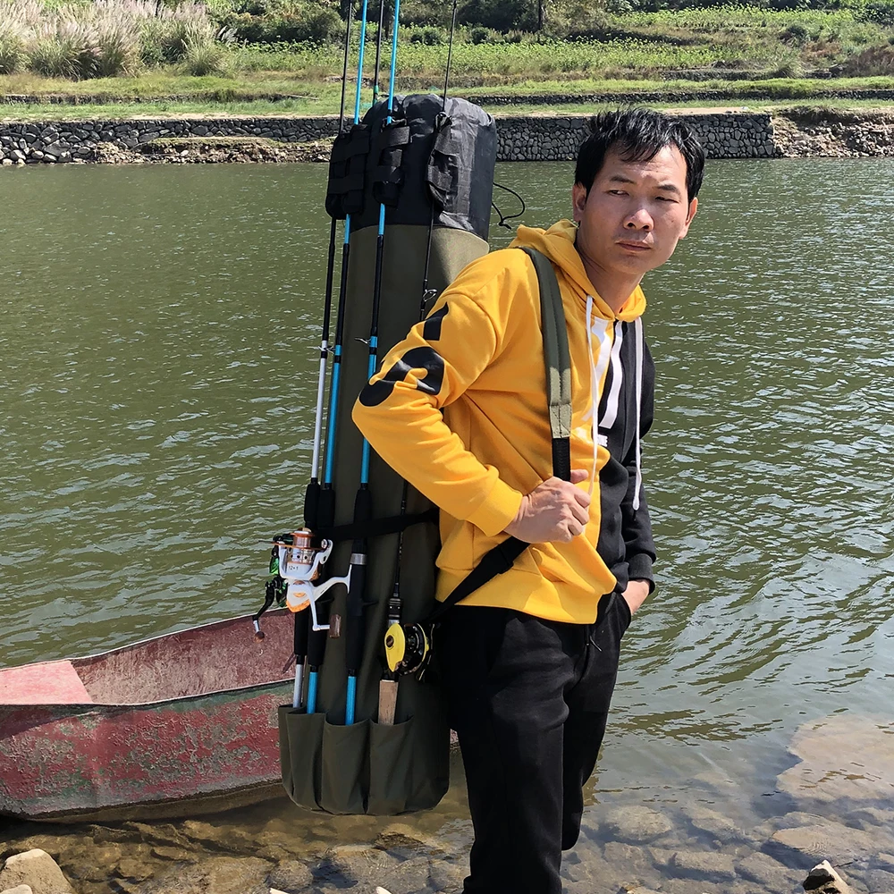  GHOTDA Fishing Bag Portable Multifunction Nylon Fishing Bags Fishing Rod Bag Case Fishing Tackle To - 33002515092