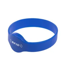 50 шт. RFID 13,56 МГц MF 1K S50 ISO14443A IC водонепроницаемые часы с силиконовым браслетом браслет-бирка карта контроля доступа