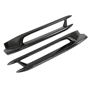 

for 2018-2020 Honda Accord 2Pcs Carbon Fiber Front Bumper Fog Light Lamp Cover Trim Car Decoration Accessories