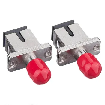 

Singlemode ST-SC Carrier-Class Fiber Optic Coupler Adapter, ST-SC Single Mode Simplex Metal Fiber Adapter