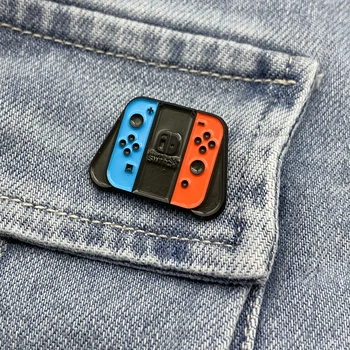 

Fashion Nintendo Switch Metal Brooch Pins Schoolbag Xbox One Gamepad PS4 Game Controller Badge Icon Collect Backpacks Bag Badges