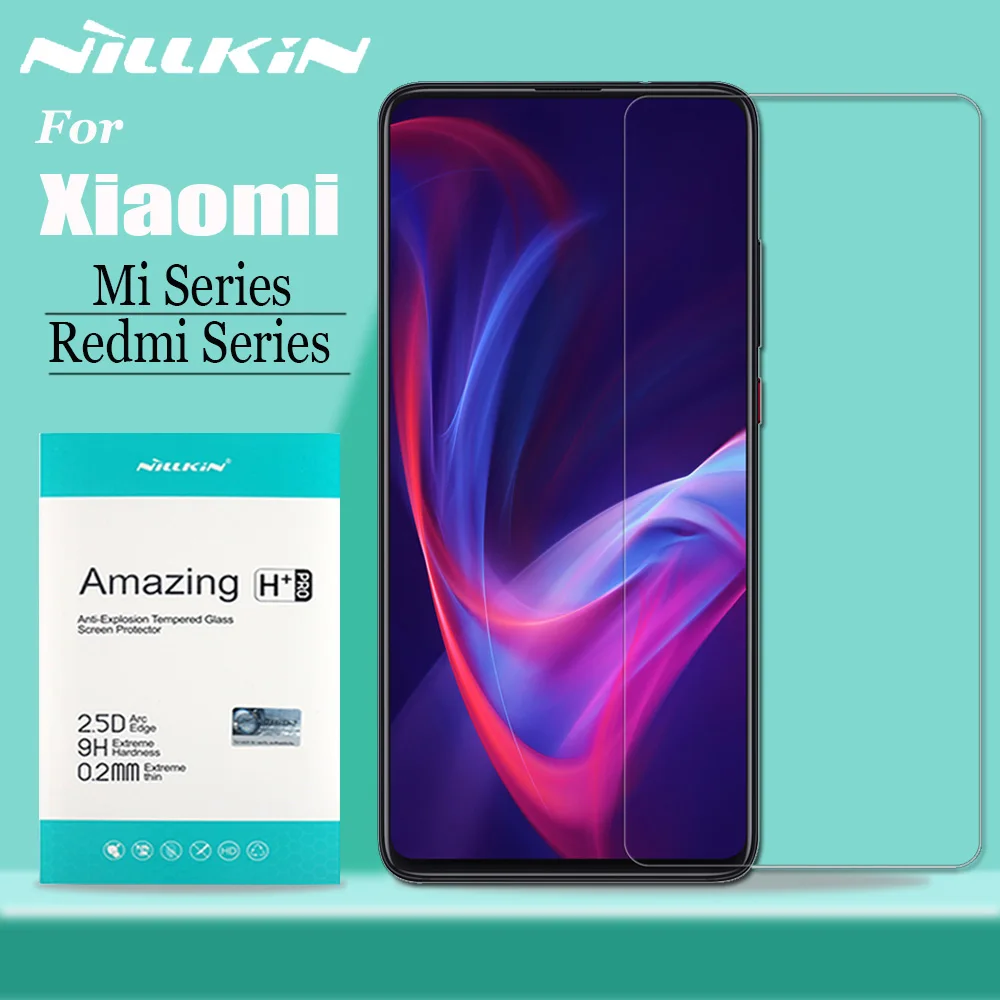 Закаленное стекло Nillkin для Xiaomi Redmi Note 9 Pro Max 9s 8T 8 7 8A Защитное экрана защитное