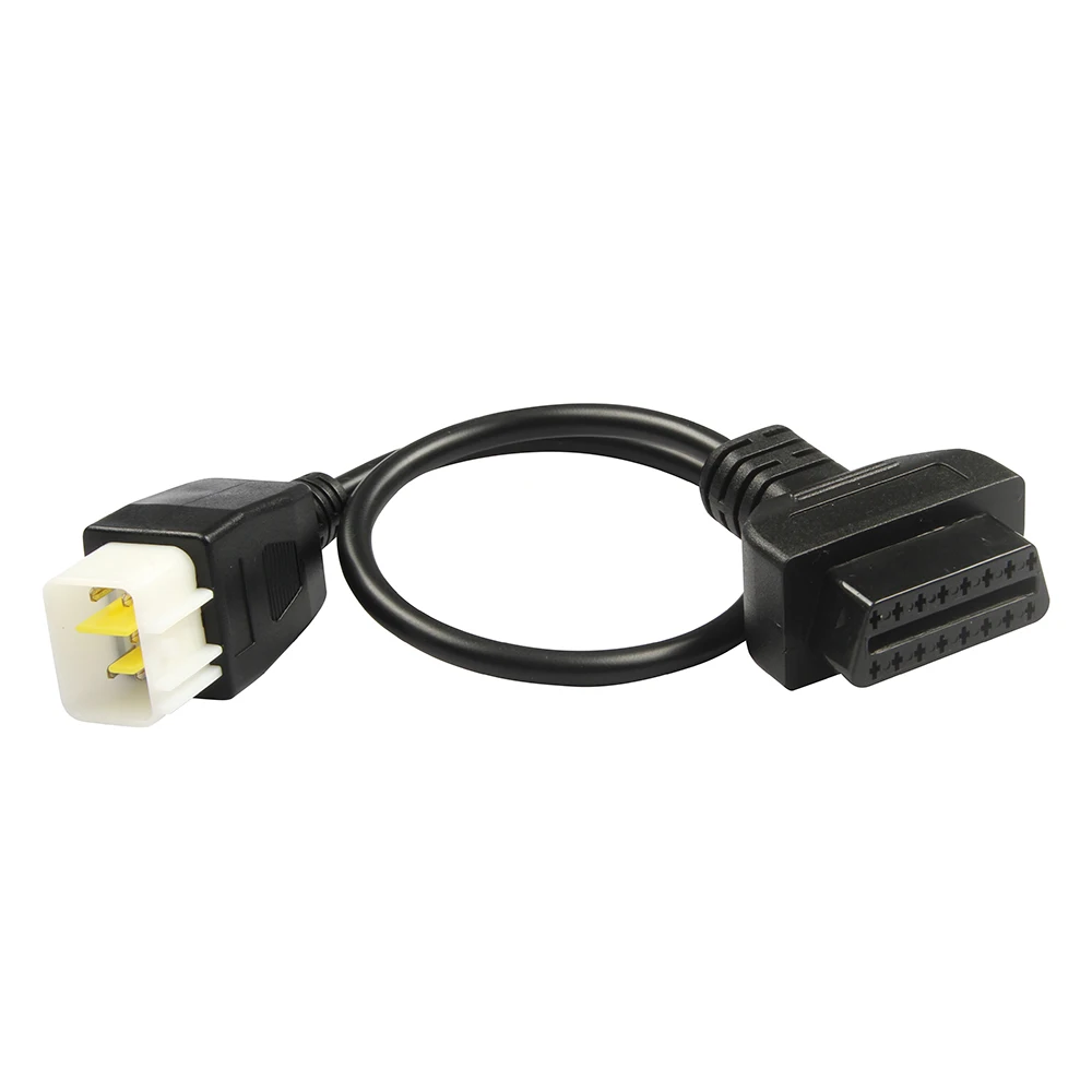 3 Pcs/Lot 6 To 16 Pin Autocycle OBD2 Connectors OBD Adapters Diagnostic Cables For BENELLI Motorcycles