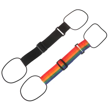 

Add a bag strap travel luggage suitcase adjustable belt straps color random