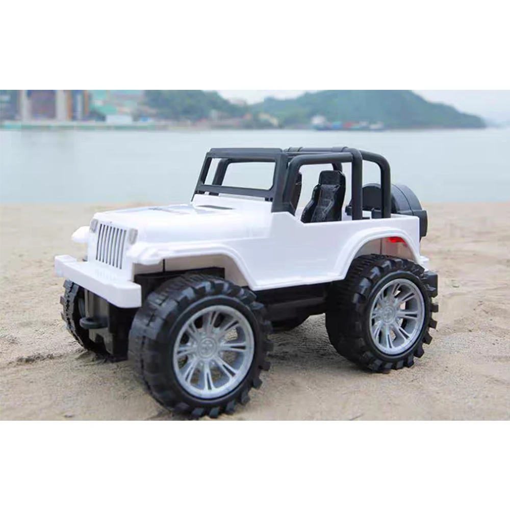 Double E E674 1/18 RC Truck Trailer Radio Controlled Car Tractor Traffic Police Road Wrecker construction vehicle toy for kids 2