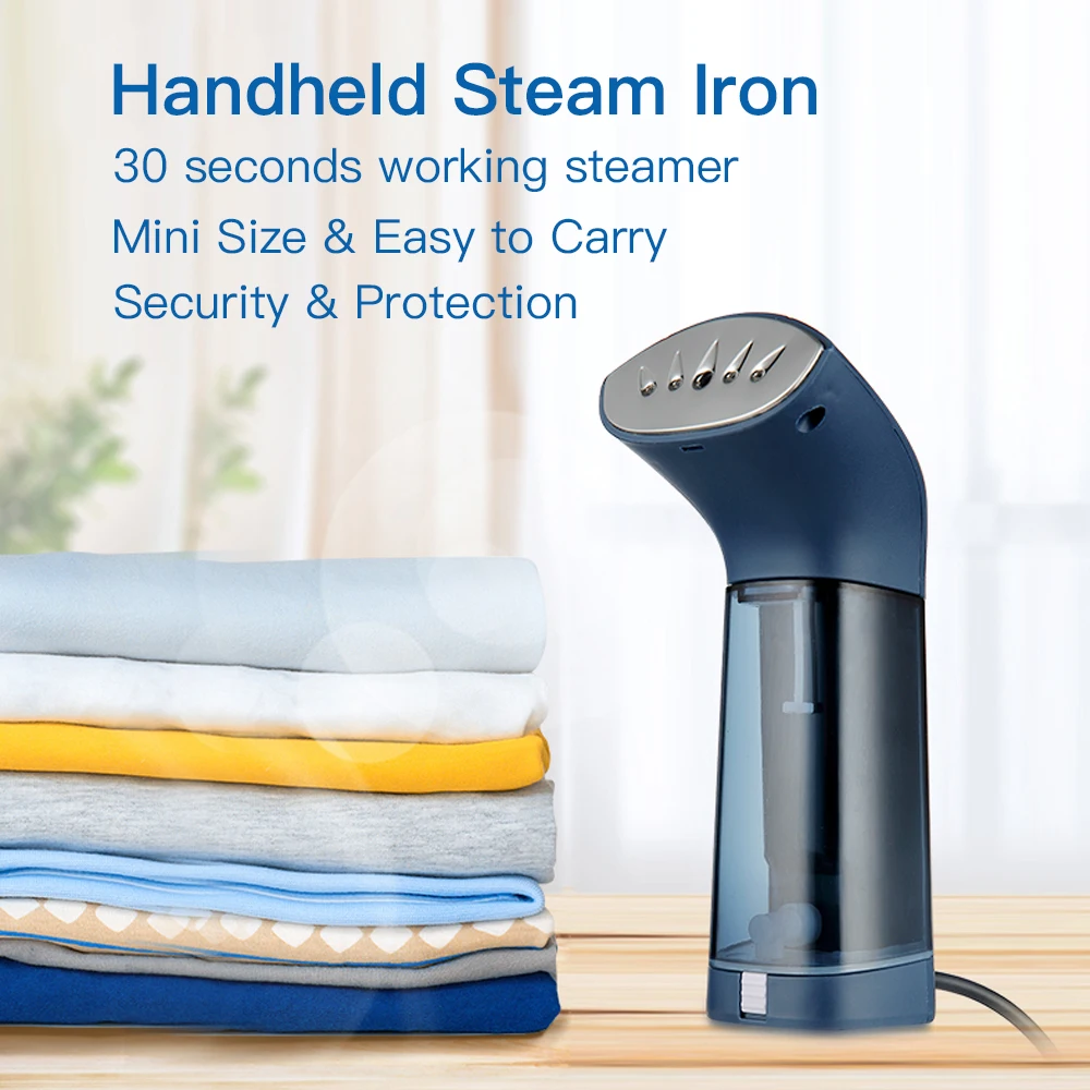 

Mini Steamer 120ml Iron Garment Steamer Wrinkle Remove Electric Press Home For Clothes