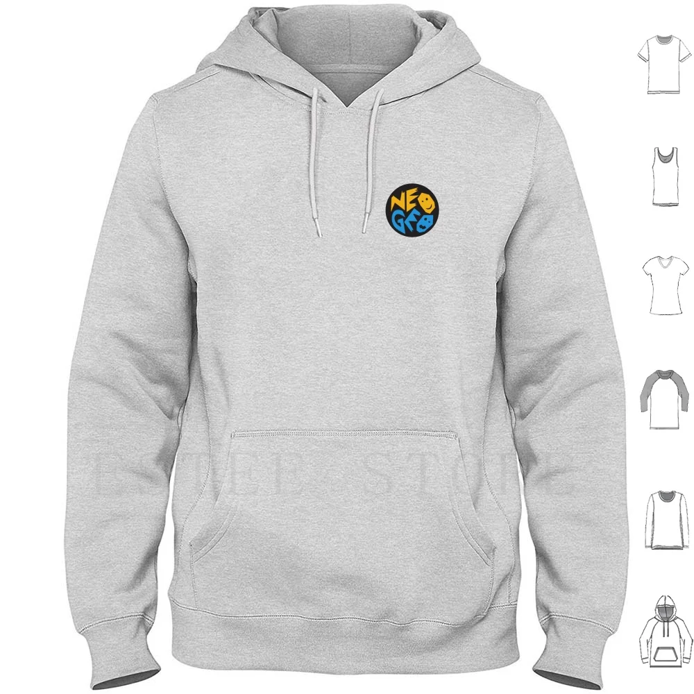 Neogeo Snk Felpa Con Cappuccio Manica Lunga Neogeo Arcade Snk Videogiochi Retrogames Fatial Fury Metal Slug Giochi Giapponesi King Of Fighters