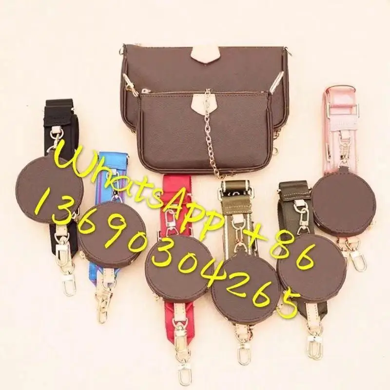 

High quality women set bag 3pcs Mahjong shoulder bag New style fashionable three-piece women bag Fashion wide shoulder women bag