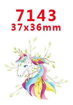 30 шт мультяшный персонаж плоское украшение из смолы PR 7143 - Цвет: 7143