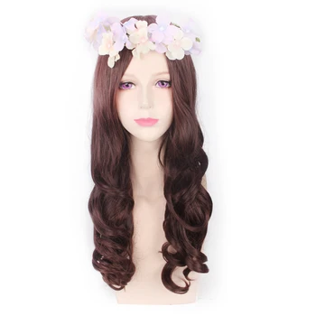 

Anime Game LOL KDA Cosplay Wig Caitlyn The Sheriff of Piltover Costume Women Halloween Party Adult Wigs