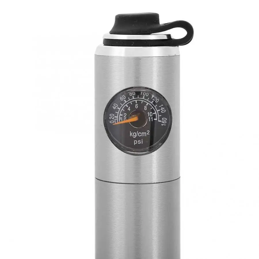 Ultra-ligh Portable Mini Multi-functional Outdoor Aluminum Alloy Bicycle Air Inflator Pump For Mini Bicycle Air Pump