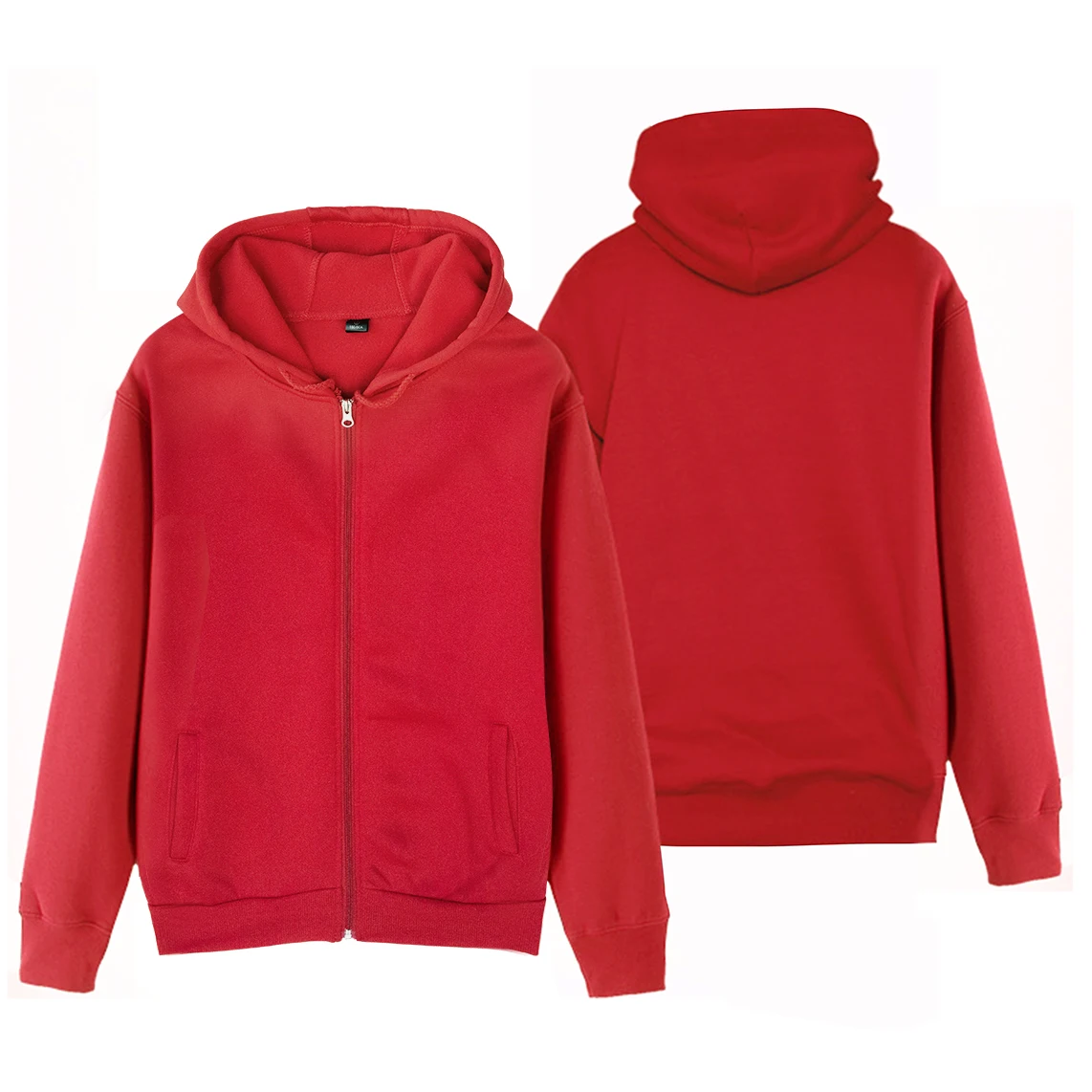 Женская флисовая толстовка на молнии черная серая белая темно-синяя желтая