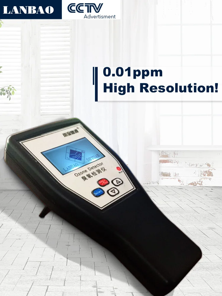  0.01 Resolution Ozone Meter Portable Accurate Ozone Detector manufacturer price mg ppm sensitive en