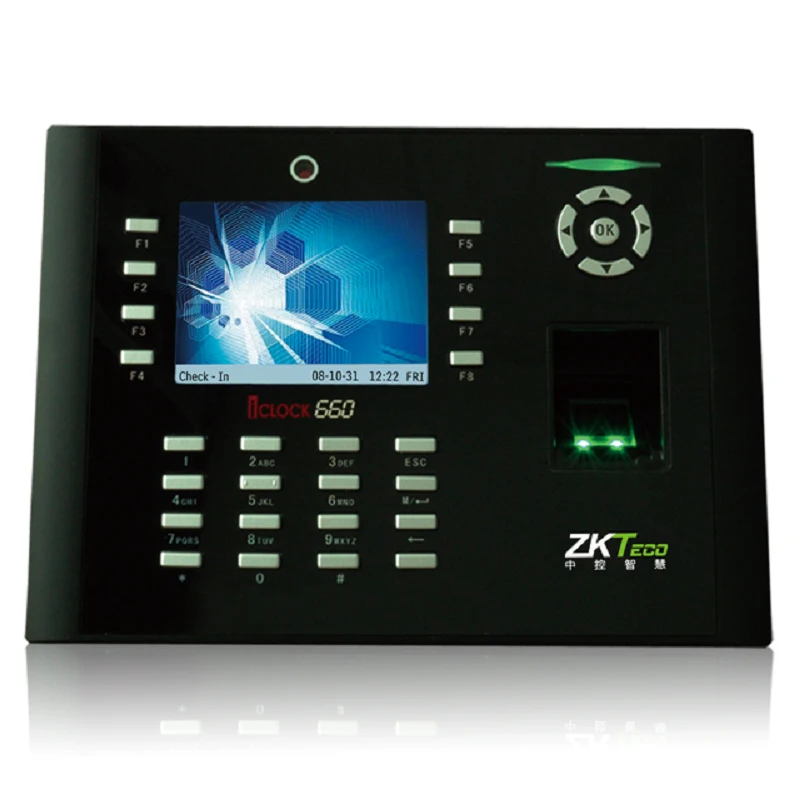 Рисунок 2 - Высокоскоростной ZK iClock660 терминал