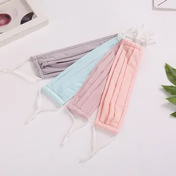 

1PC Windproof Washable Face Mask Men Women Mouth Mask Reusable High Quality Masks New Arrival Summer Ice Silk Face Mouth Masks