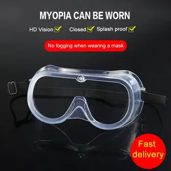

Safety Goggles Glasses Anti Fog Anti-Splash Impact-Resistant Work Safety Protective Glasses Scratch Resistant UV Eye Protective