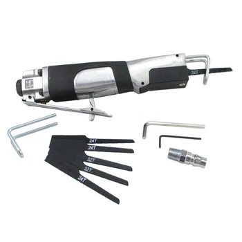

Adjustable 5 Spares Blades Hacksaw Car Pneumatic Saw Vehicle Parts Blades Kit Air Cutting Tools