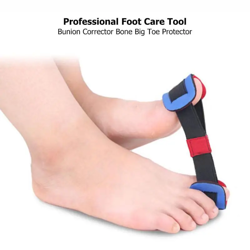 1PC Bunion Corrector Hallux Valgus Straightener Big Toe Protector Toughness Spreader Foot Care Tool