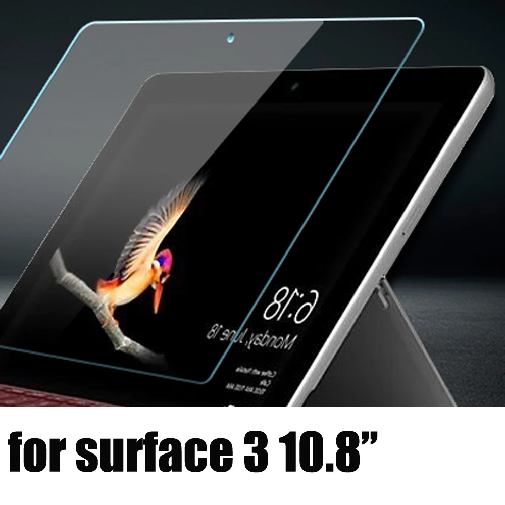 Tablet screen protector Tempered Glass for Microsoft Surface 3 Screen Protective Film Scratch proof Guard | Компьютеры и офис