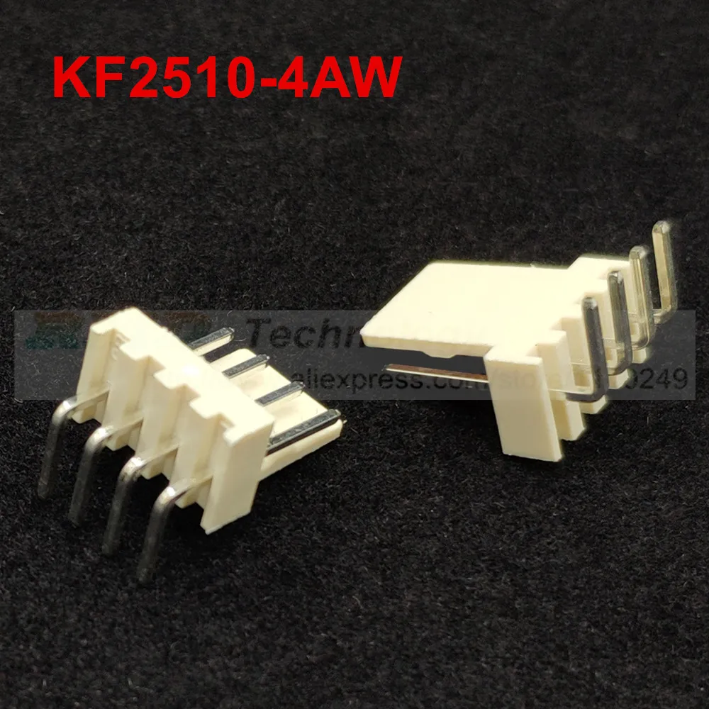 Штыревой разъем KF2510 штыревой под прямым углом 2 54 мм 4 контакта бесплатная