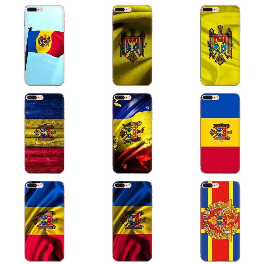 ##BUY TPU Custom Phone Moldova Flag For Samsung Galaxy Note 5 8 9 S3 S4 S5 S6 S7 S8 S9 S10 5G mini Edge Plus Lite