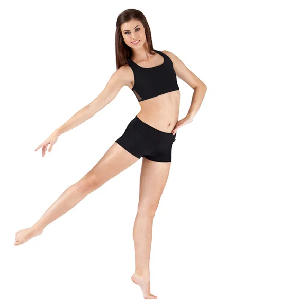 Женская лайкровая балетное трико из спандекса, джазовые гимнастические шорты для мальчиков, танцевальная одежда,, шорты для танцев, танцоров