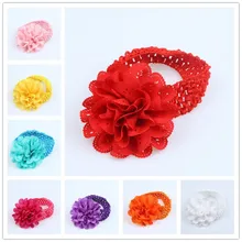 AliExpress Детская фотография фотосессия головной убор для младенцев ручной работы цветочный головной венок Европа и Америка выдалбливают волнистые края ребенка