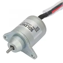 12V Steel Housing Fuel Shut Off Stop Solenoid Valve XHF-1121 E483310000093 Fit for Foton 483 Diesel