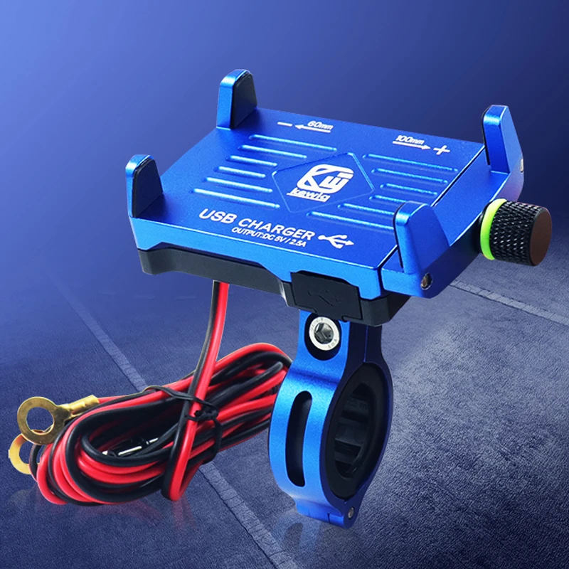 

Motorcycle Bike Cell Phone Holder Stand QC3.0 Quick Charger for Samsung Phone 2.5A USB Charger for iPhone Series Phone Stand