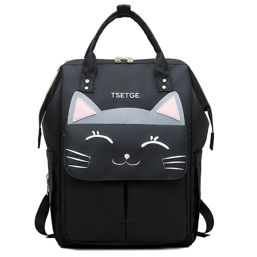 Backpacks Mummy Bag Multifunction Large Capacity Double Shoulder Travel bags Baby Handbag Bottle Insulation Chair Bags