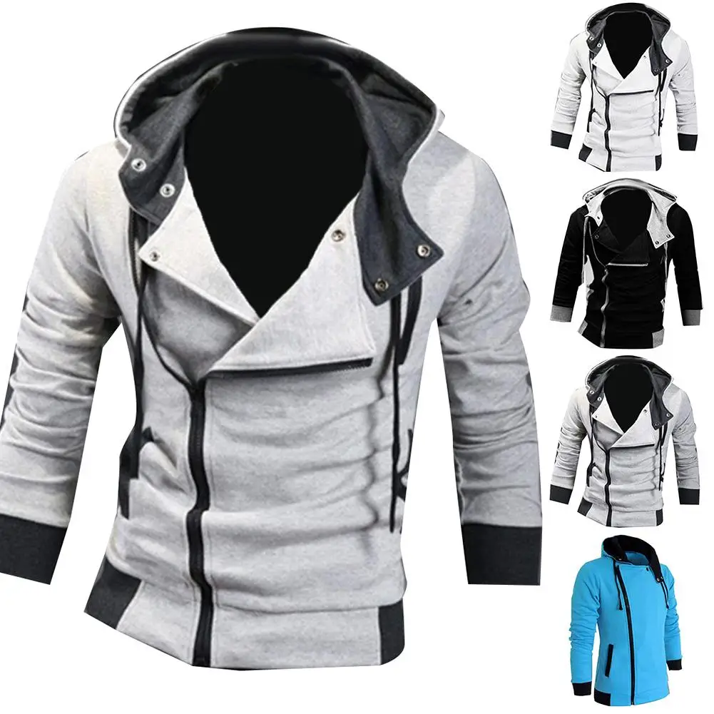 

Mens Jackets Spring Autumn Casual Coats Solid Color Mens Sportswear Stand Collar Slim Jackets Male Bomberred Jackets куртка мужс