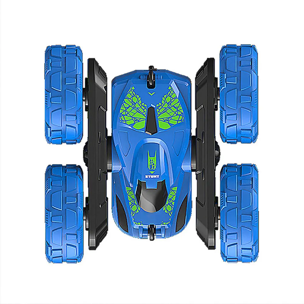 Новая двухсторонняя 360 градусов вращающаяся RC трюковая машина 2,4 Ghz внедорожная игрушка для детей - Цвет: 1pcs battery